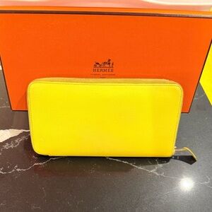 Hermes Silk-in, Azap Zipped Wallet EUC